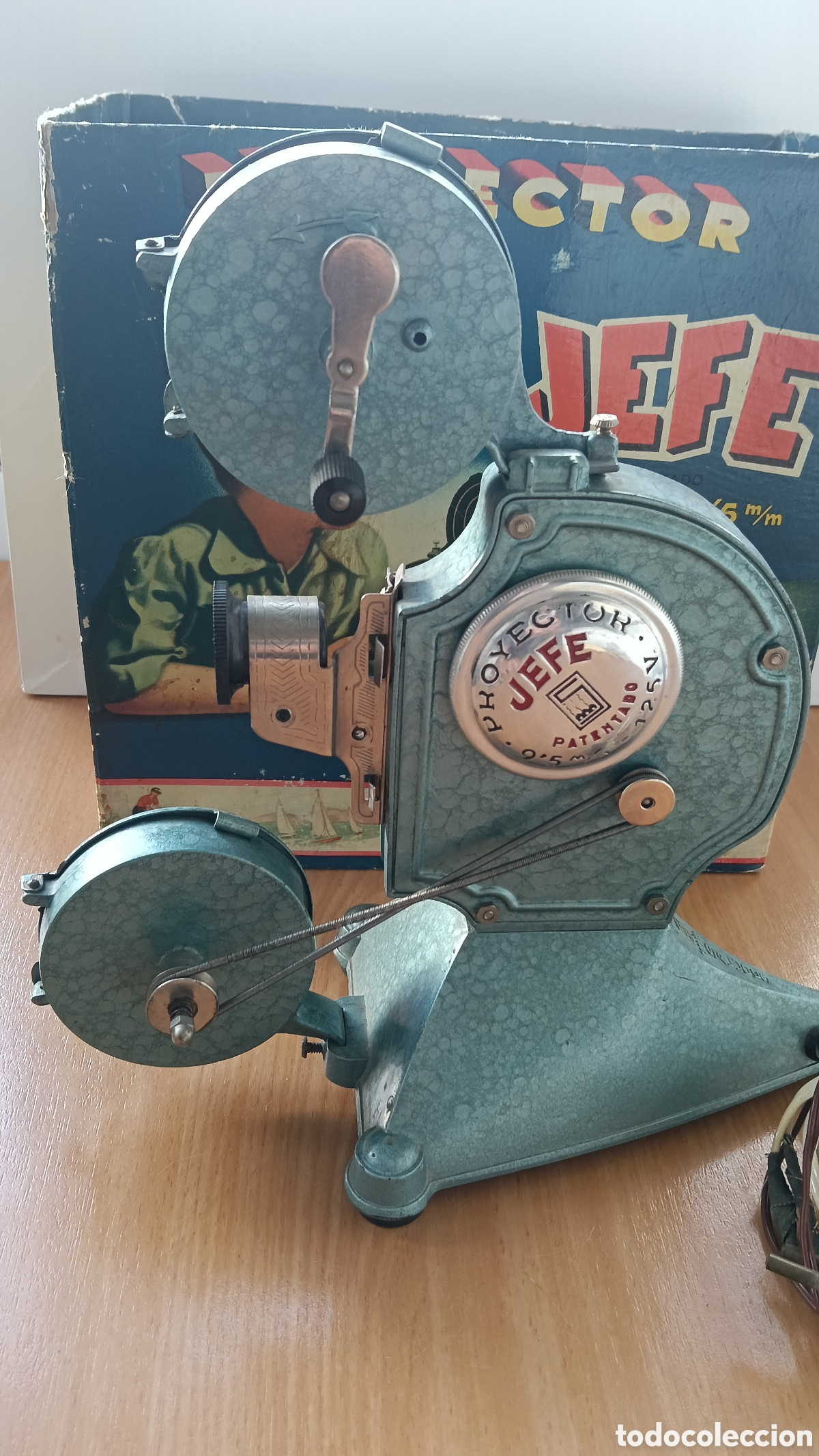 Antig&uuml;edades: Proyector JEFE con peliculas - Foto 4