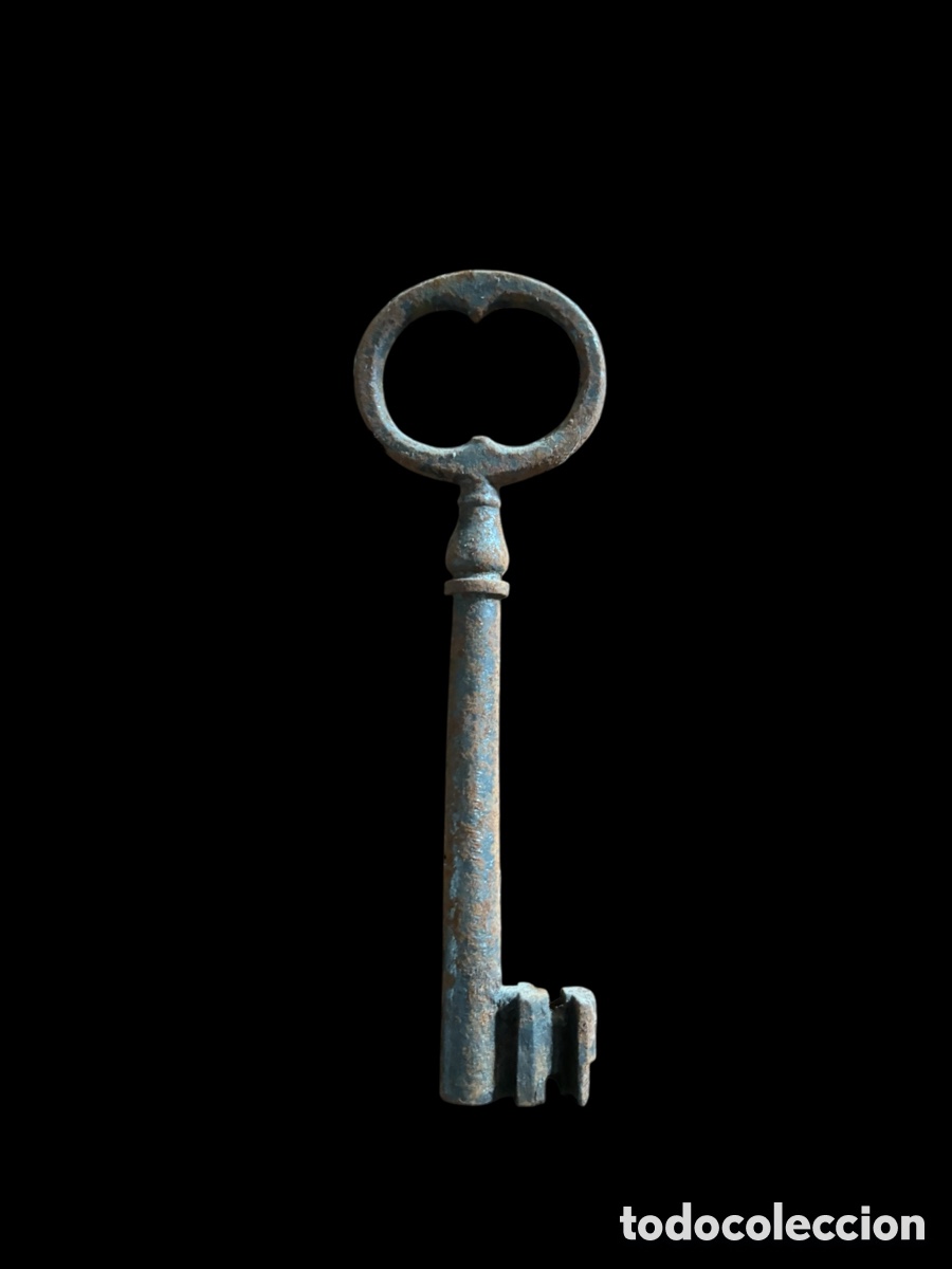 Antig&uuml;edades: Llave antigua de forja. - Foto 2