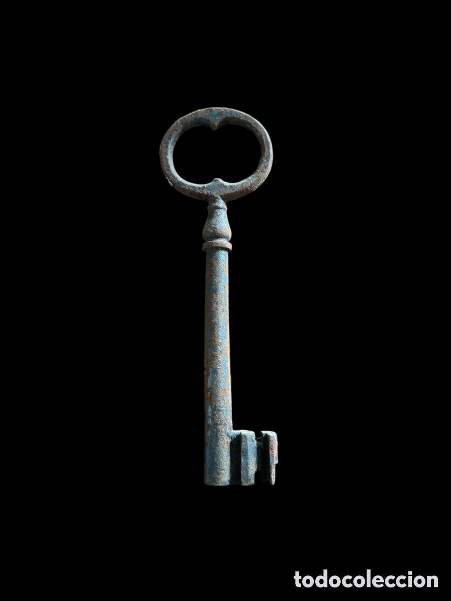 Antig&uuml;edades: Llave antigua de forja. - Foto 3