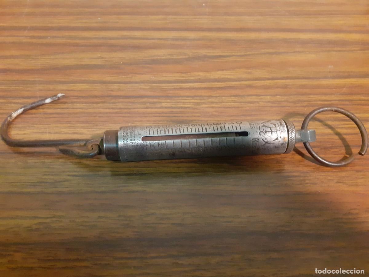 Antig&uuml;edades: Balanza de hierro de 10 Kgs - Foto 1