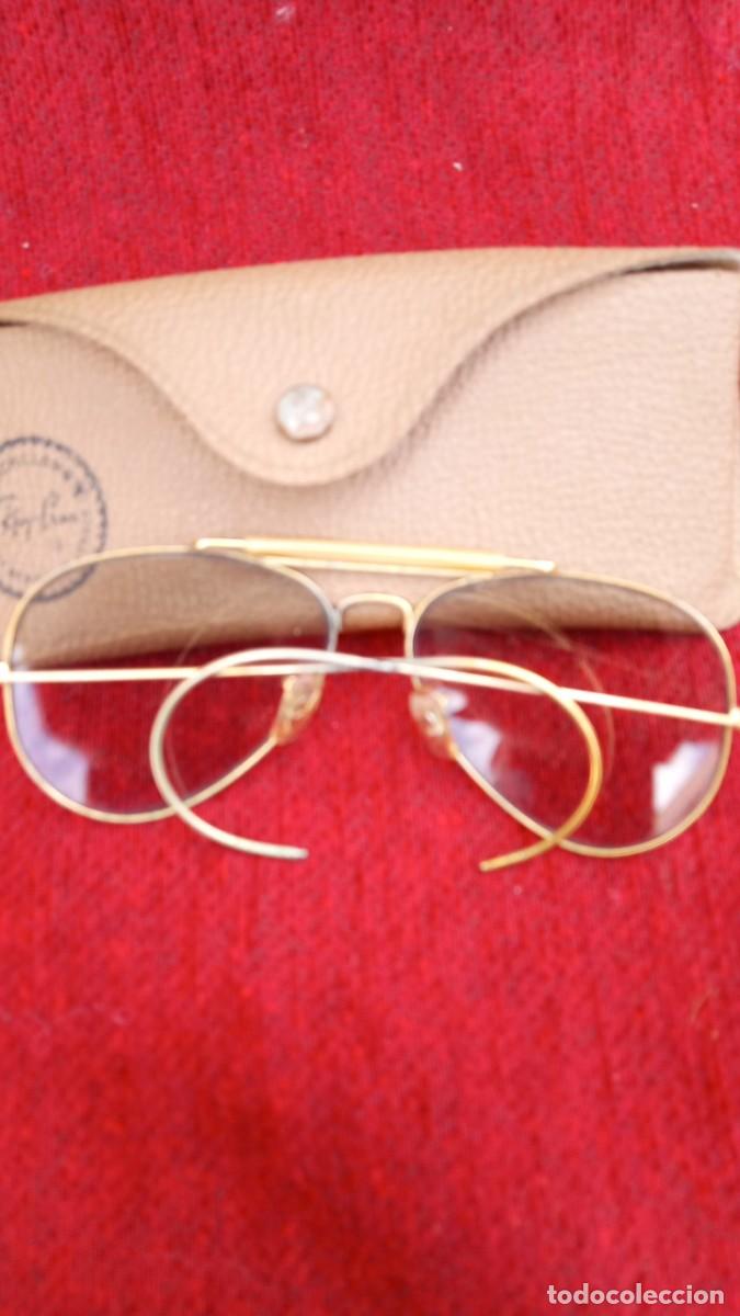 Antig&uuml;edades: *Gafas RAY BAN,modelo Aviador. - Foto 2