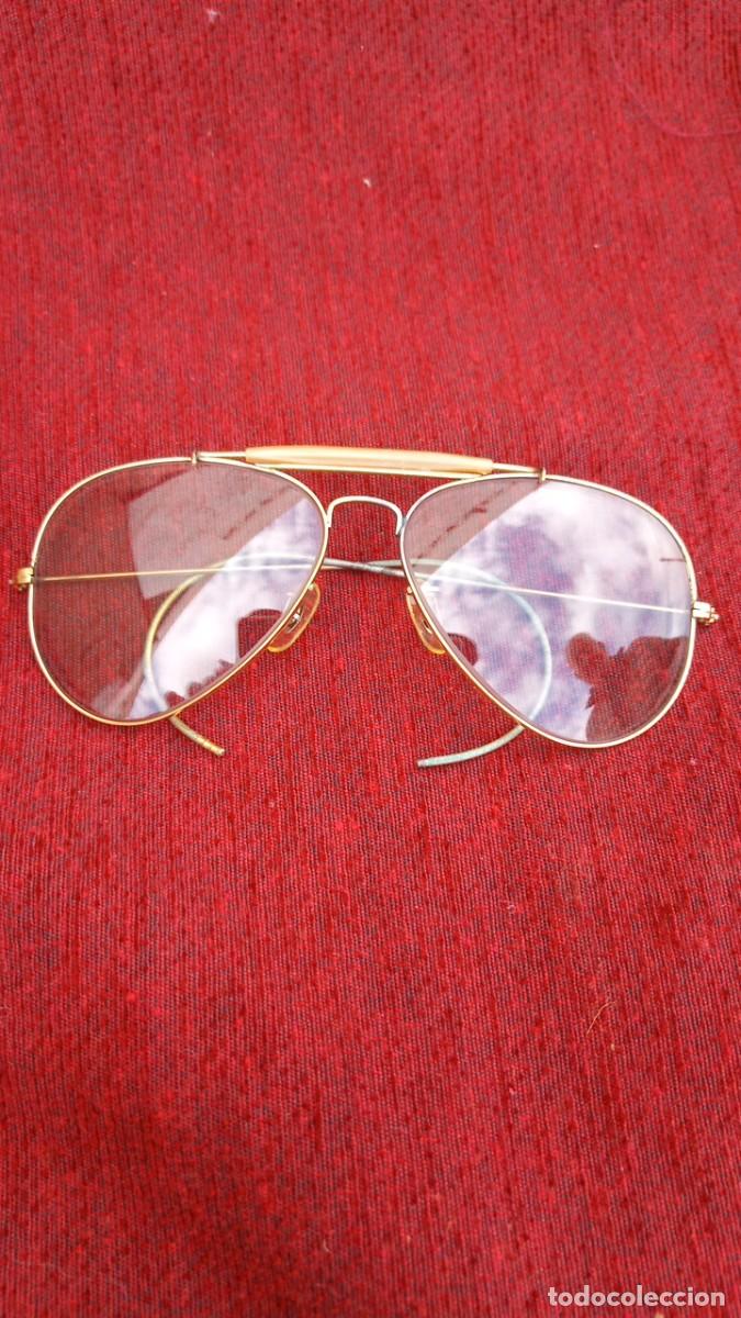 Antig&uuml;edades: *Gafas RAY BAN,modelo Aviador. - Foto 4
