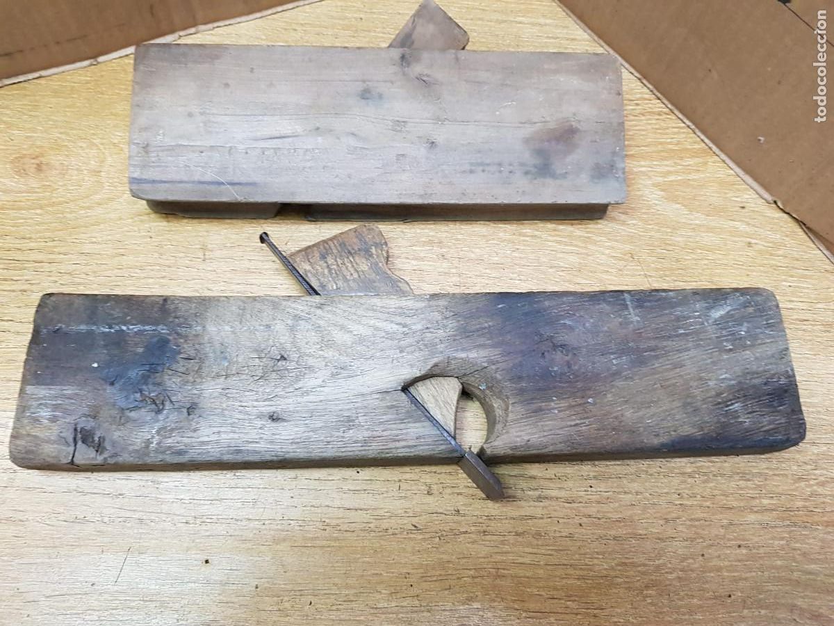 Antig&uuml;edades: LOTE DE 2 CEPILLOS DE CARPINTERO - Foto 3