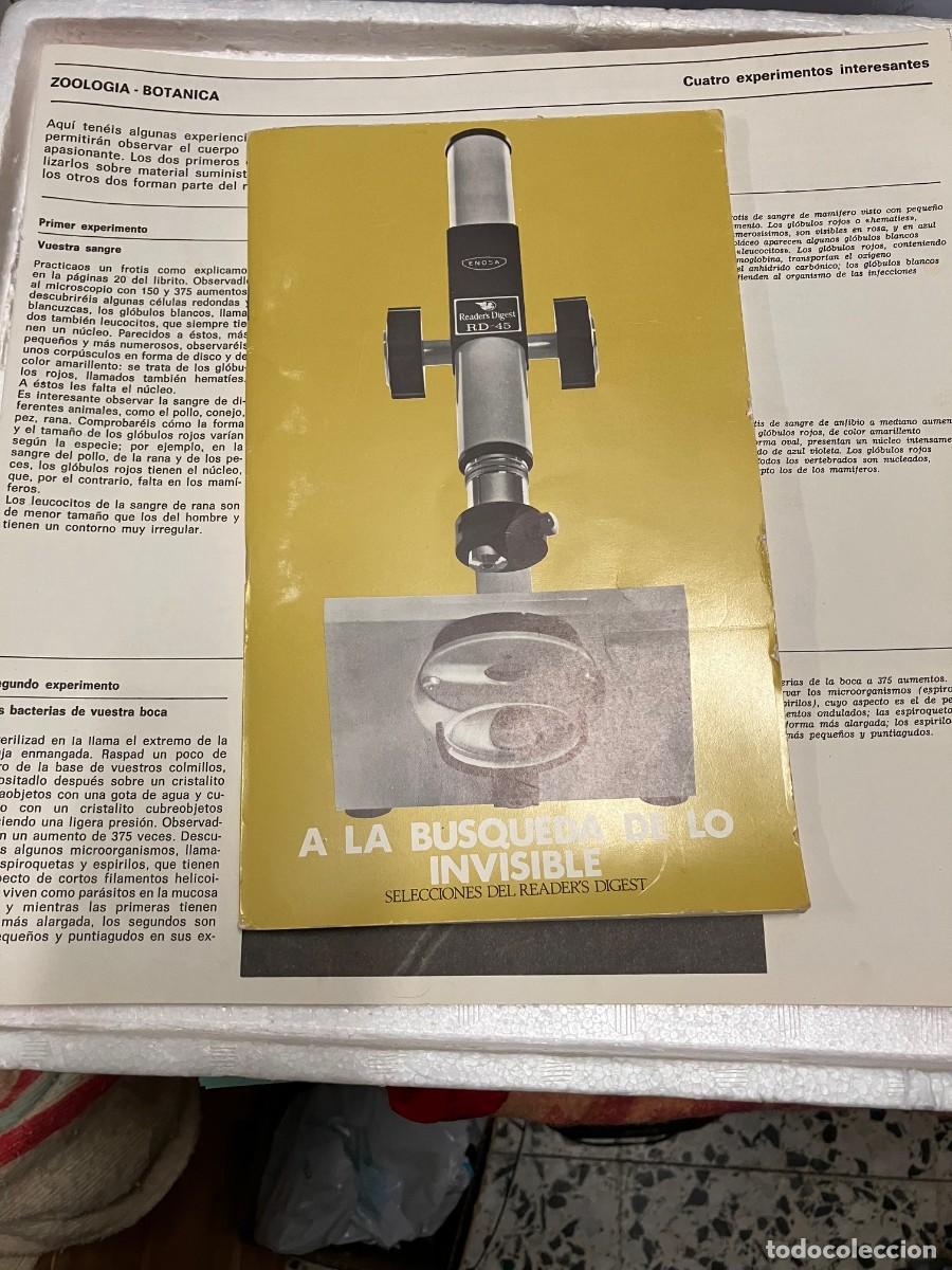 Antig&uuml;edades: Microscopio RD -45, a&ntilde;o 1969 de Reader&acute;s Digest - Foto 3