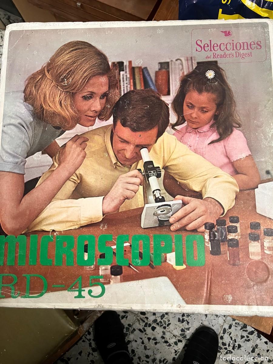 Antig&uuml;edades: Microscopio RD -45, a&ntilde;o 1969 de Reader&acute;s Digest - Foto 8