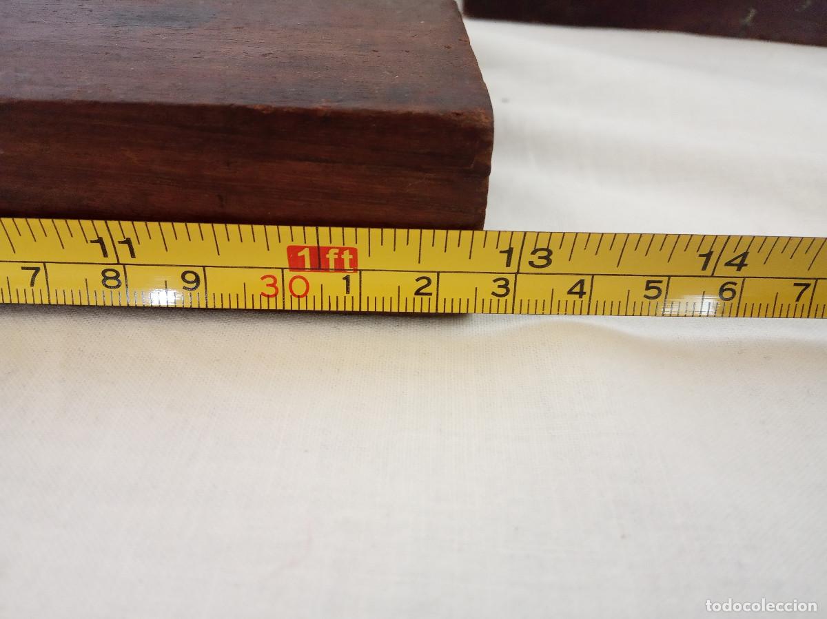 Antig&uuml;edades: Garlopa o cepillo de carpintero de 33 cm. de largo - Foto 7