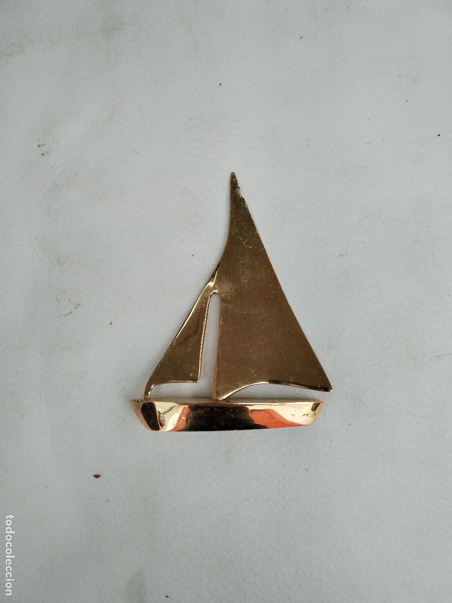 Antig&uuml;edades: barco velero de bronce - c179 - Foto 2
