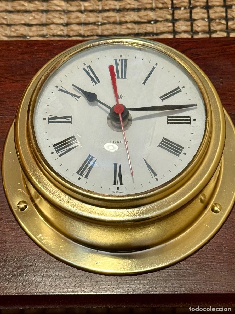 Antig&uuml;edades: &rdquo;&rdquo;RELOJ Y BAR&Oacute;METRO N&Aacute;UTICO- ATC - HOLANDA&rdquo; - Foto 2
