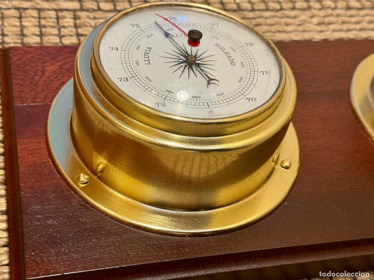 Antig&uuml;edades: &rdquo;&rdquo;RELOJ Y BAR&Oacute;METRO N&Aacute;UTICO- ATC - HOLANDA&rdquo; - Foto 8