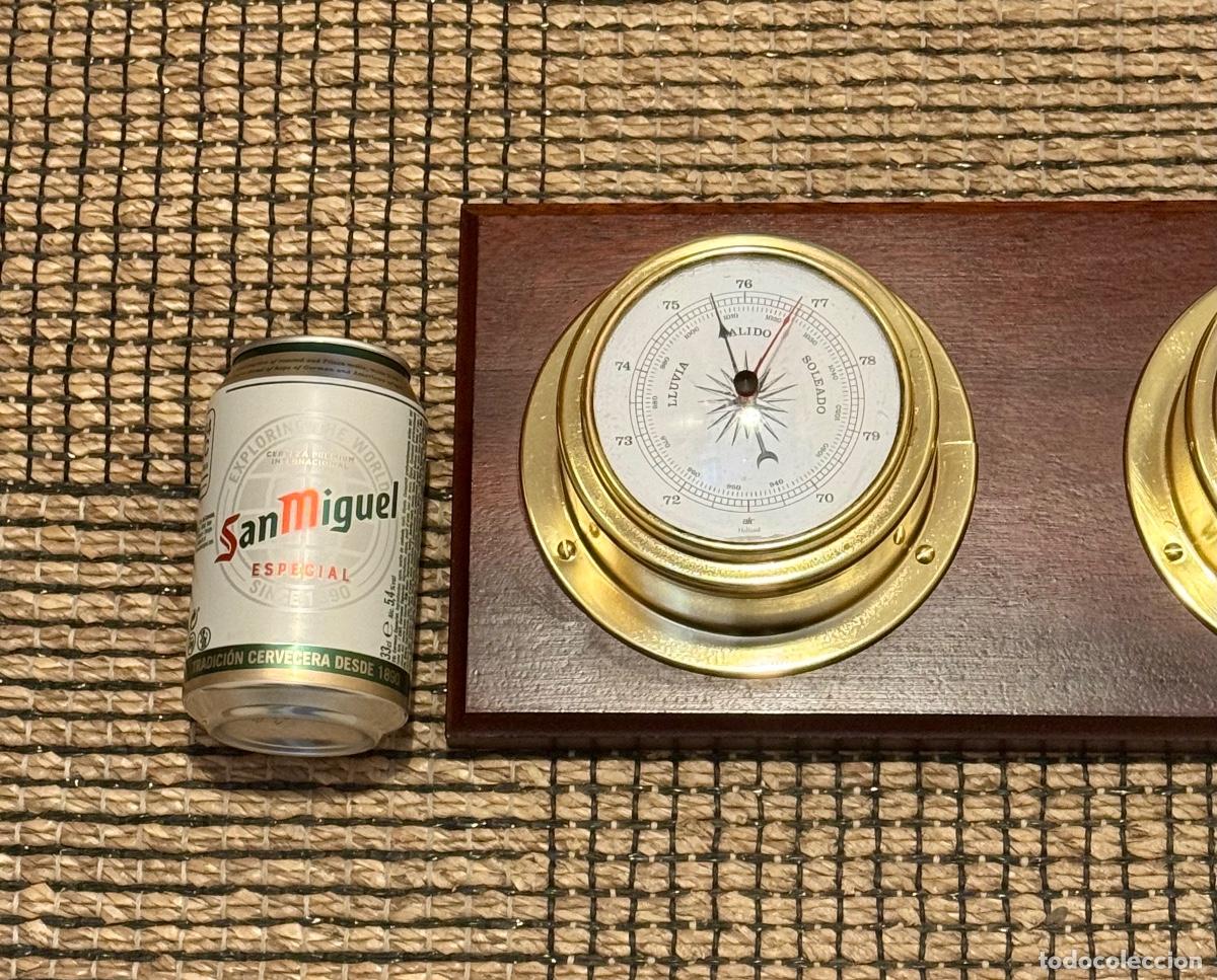 Antig&uuml;edades: &rdquo;&rdquo;RELOJ Y BAR&Oacute;METRO N&Aacute;UTICO- ATC - HOLANDA&rdquo; - Foto 16