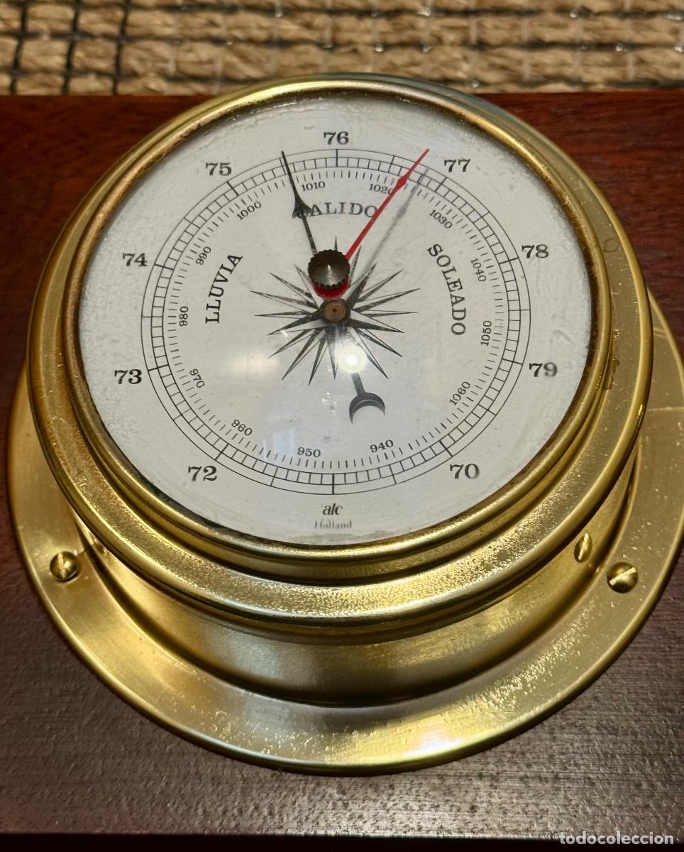 Antig&uuml;edades: &rdquo;&rdquo;RELOJ Y BAR&Oacute;METRO N&Aacute;UTICO- ATC - HOLANDA&rdquo; - Foto 18