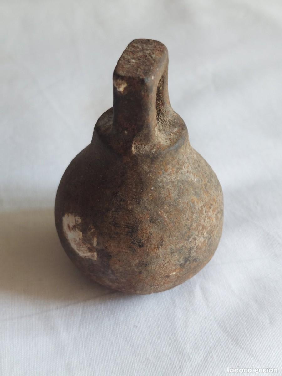 Antig&uuml;edades: pesa antigua de una libra 1700 - Foto 4