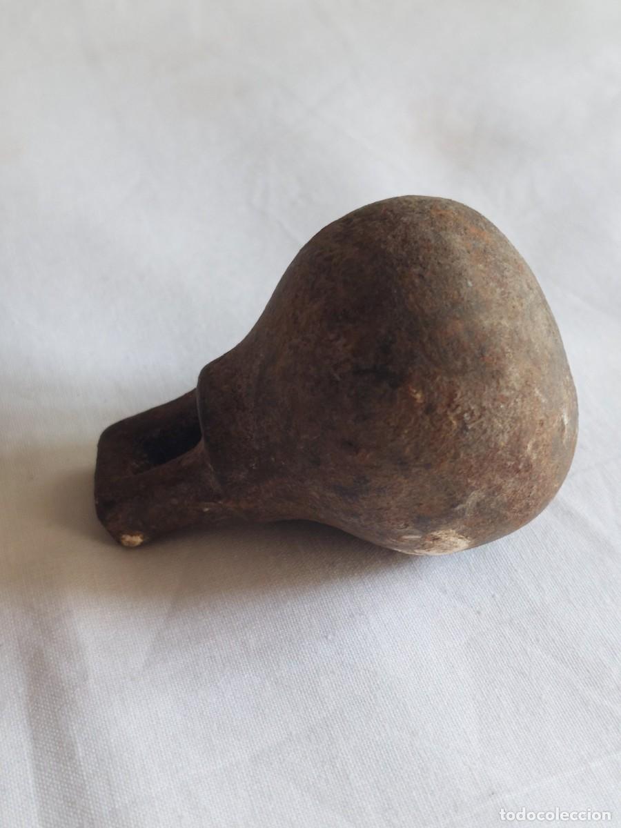 Antig&uuml;edades: pesa antigua de una libra 1700 - Foto 5