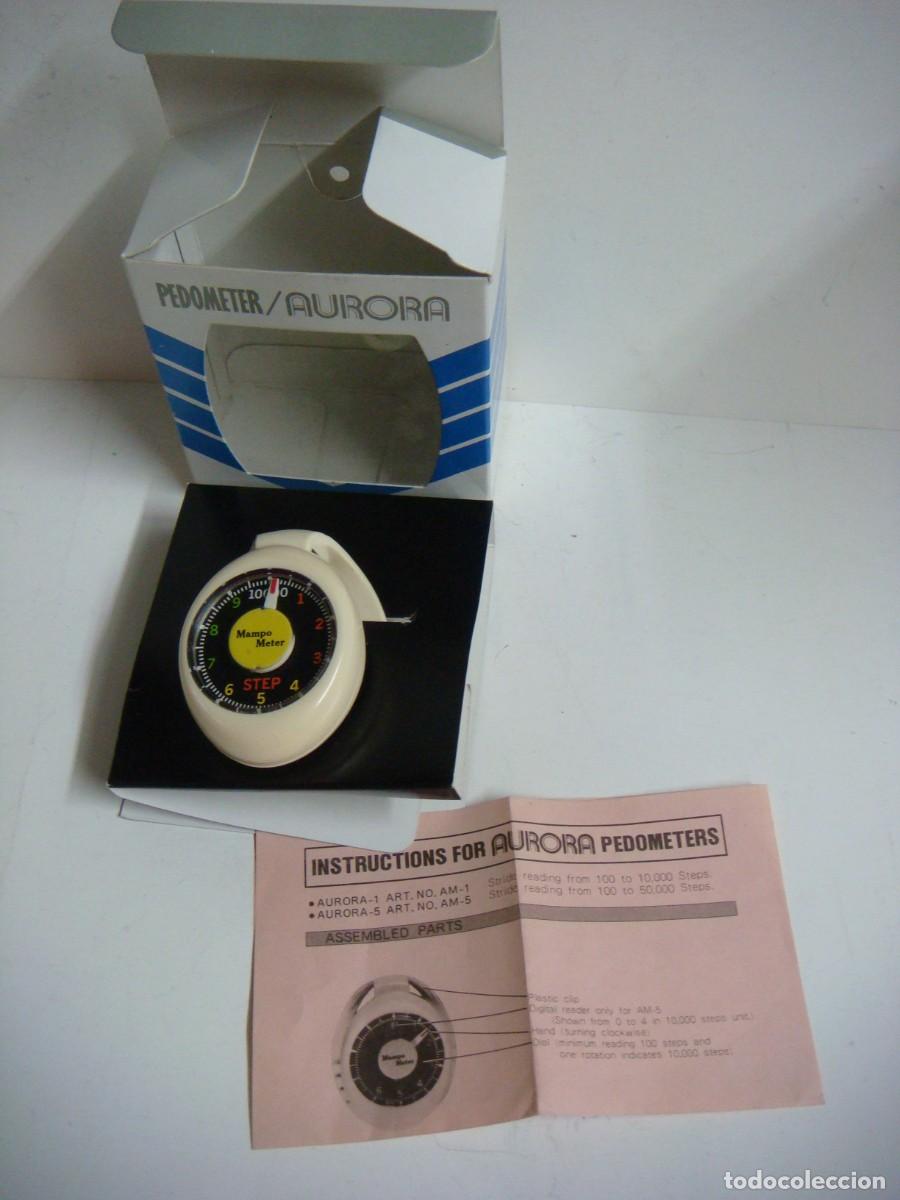 Antig&uuml;edades: PODOMETRO MARCA PEDOMETER/AURORA LLEVA SUS INSTRUCIONES-(&) - Foto 1