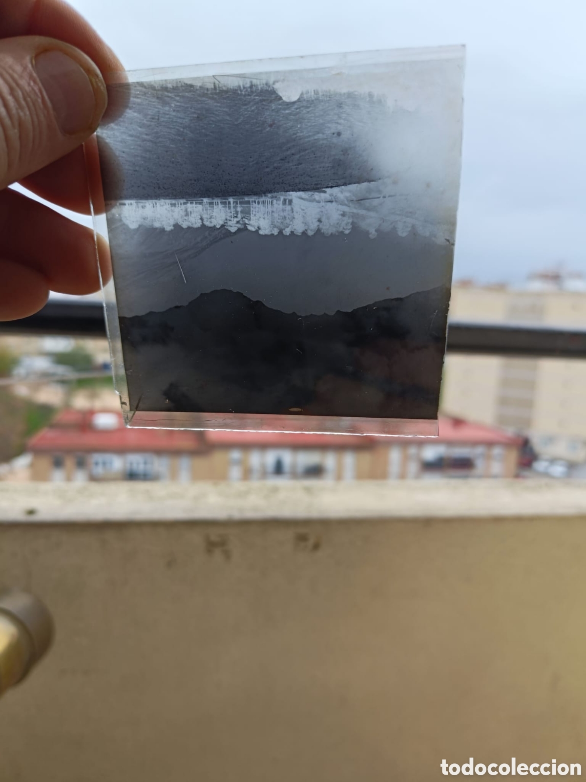Antig&uuml;edades: ANTIGUA LINTERNA M&Aacute;GICA DE GRAN TAMA&Ntilde;O - Foto 7