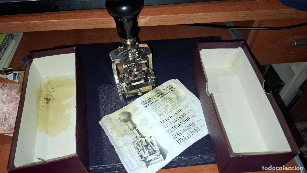 Antig&uuml;edades: Numerador automatico. Modelo 500. 5 m/m. - Foto 1