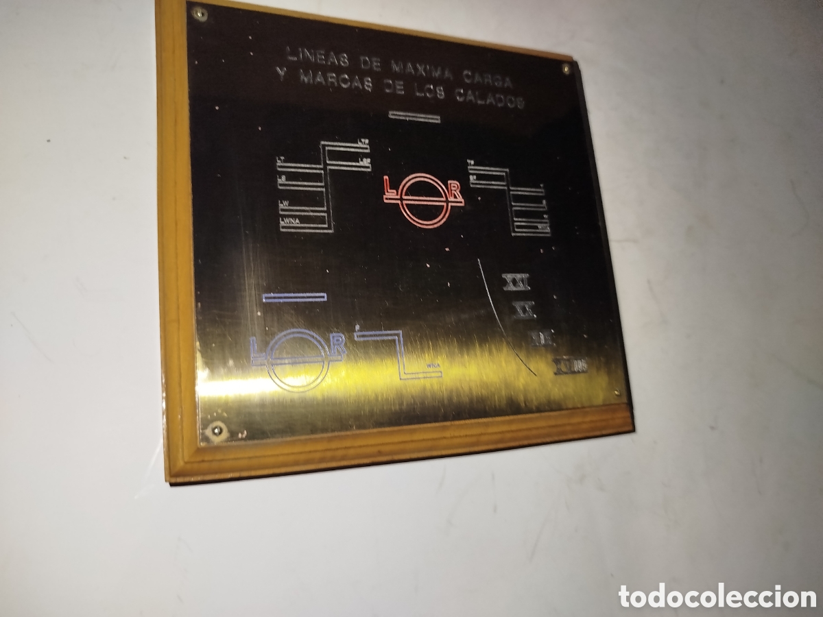 Antig&uuml;edades: Placa con grabados........... - Foto 6