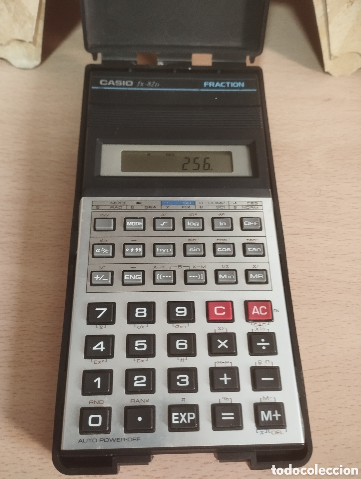 Antig&uuml;edades: CALCULADORA CIENT&Iacute;FICA CASIO FX-82D FRACTION - Foto 1