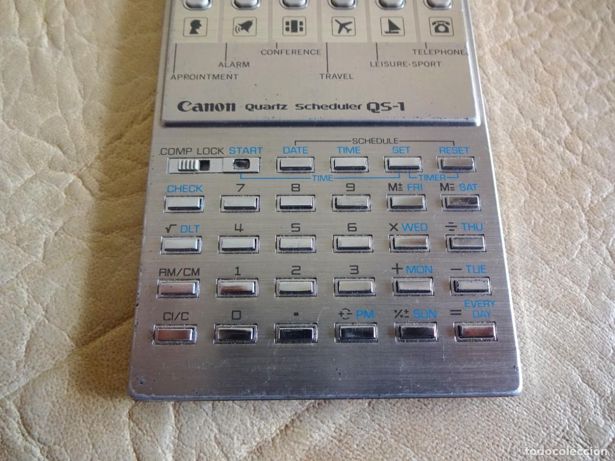 Antig&uuml;edades: calculadora casio quartz scheduler QS-1 - Foto 4