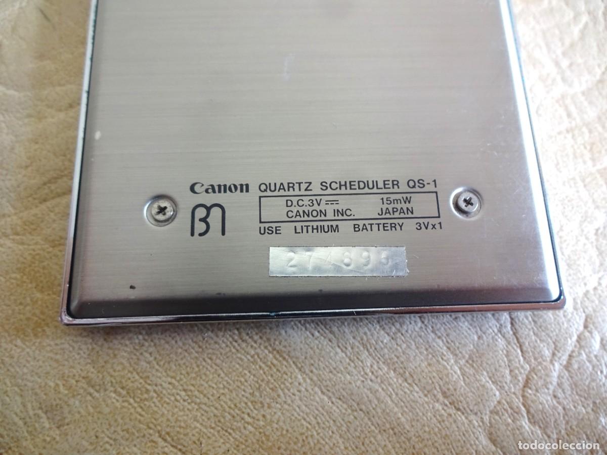 Antig&uuml;edades: calculadora casio quartz scheduler QS-1 - Foto 6