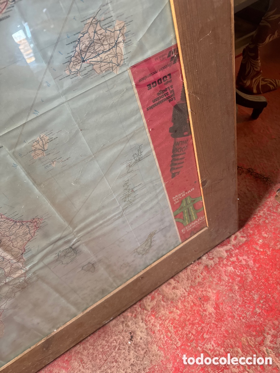 Antig&uuml;edades: Mapa Telestar, de Espa&ntilde;a y Portugal - Foto 3