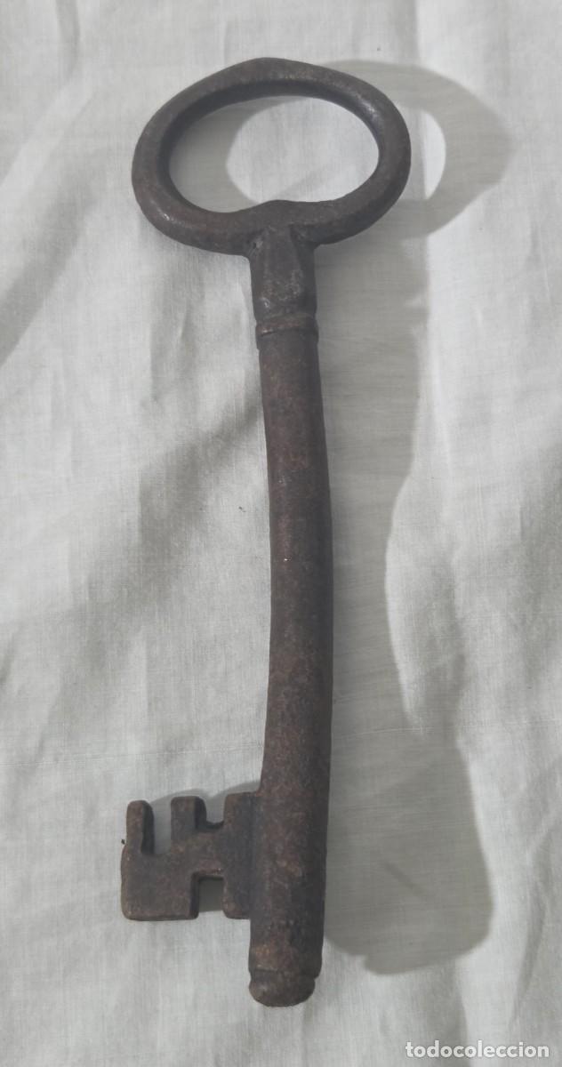 Antig&uuml;edades: Antigua llave de hierro - Foto 8