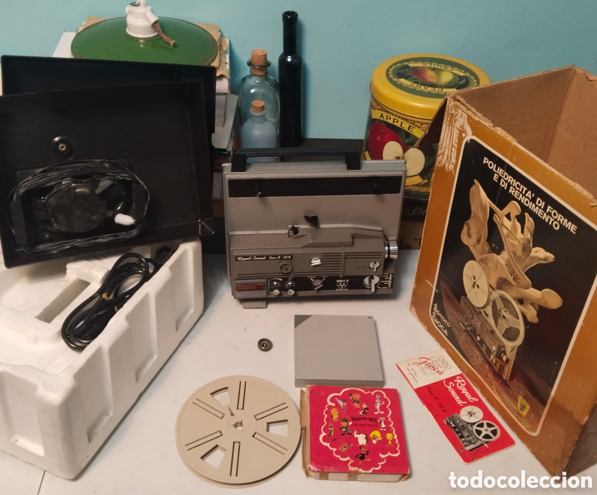 Antig&uuml;edades: Proyector Royal Sound super 8 50 - Foto 1