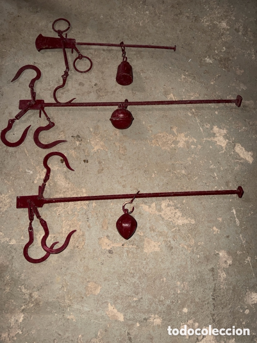 Antig&uuml;edades: Lote 3 b&aacute;sculas romanas antiguas - Foto 1