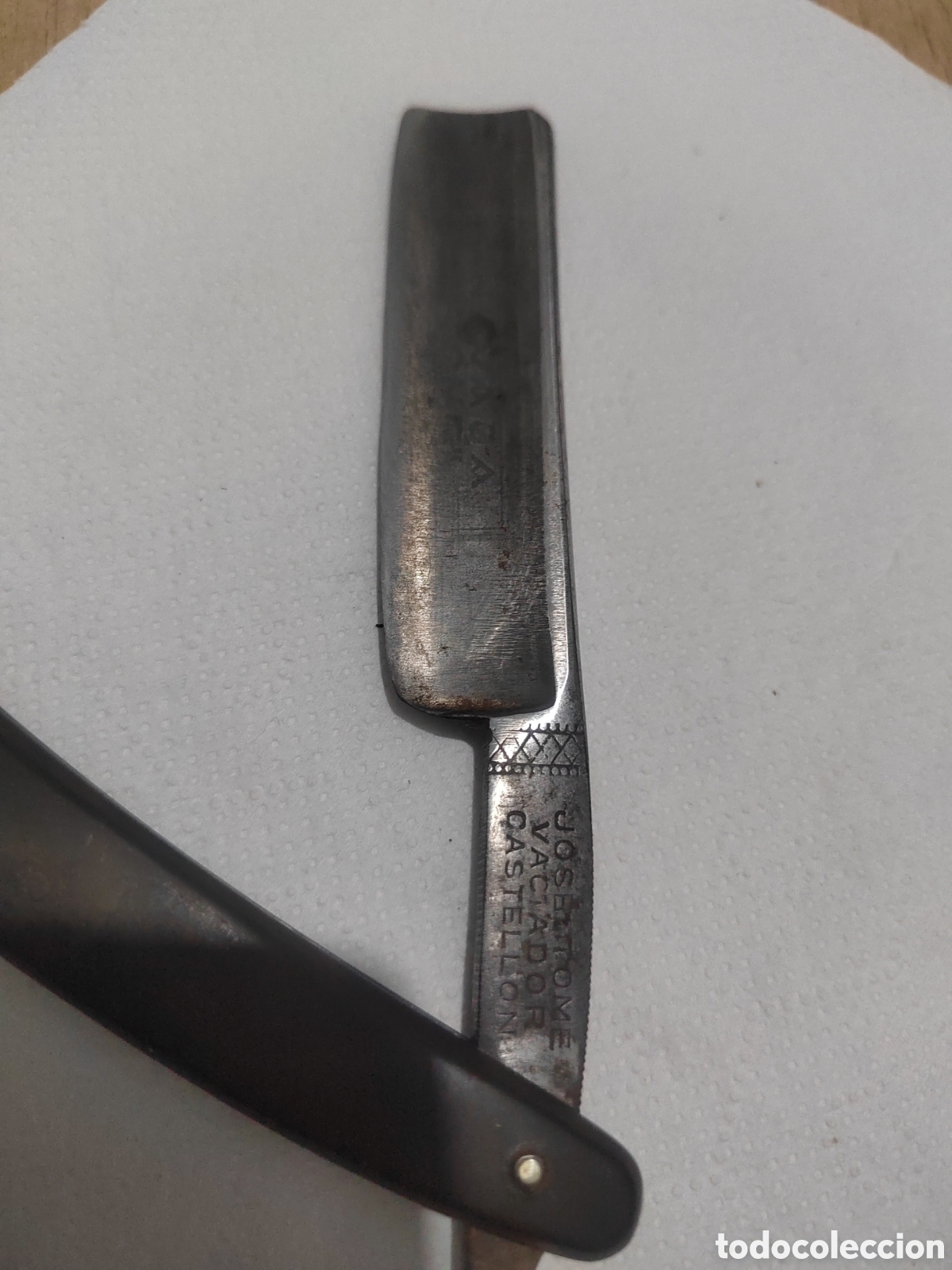 Antig&uuml;edades: Antigua navaja de barbero - Foto 5