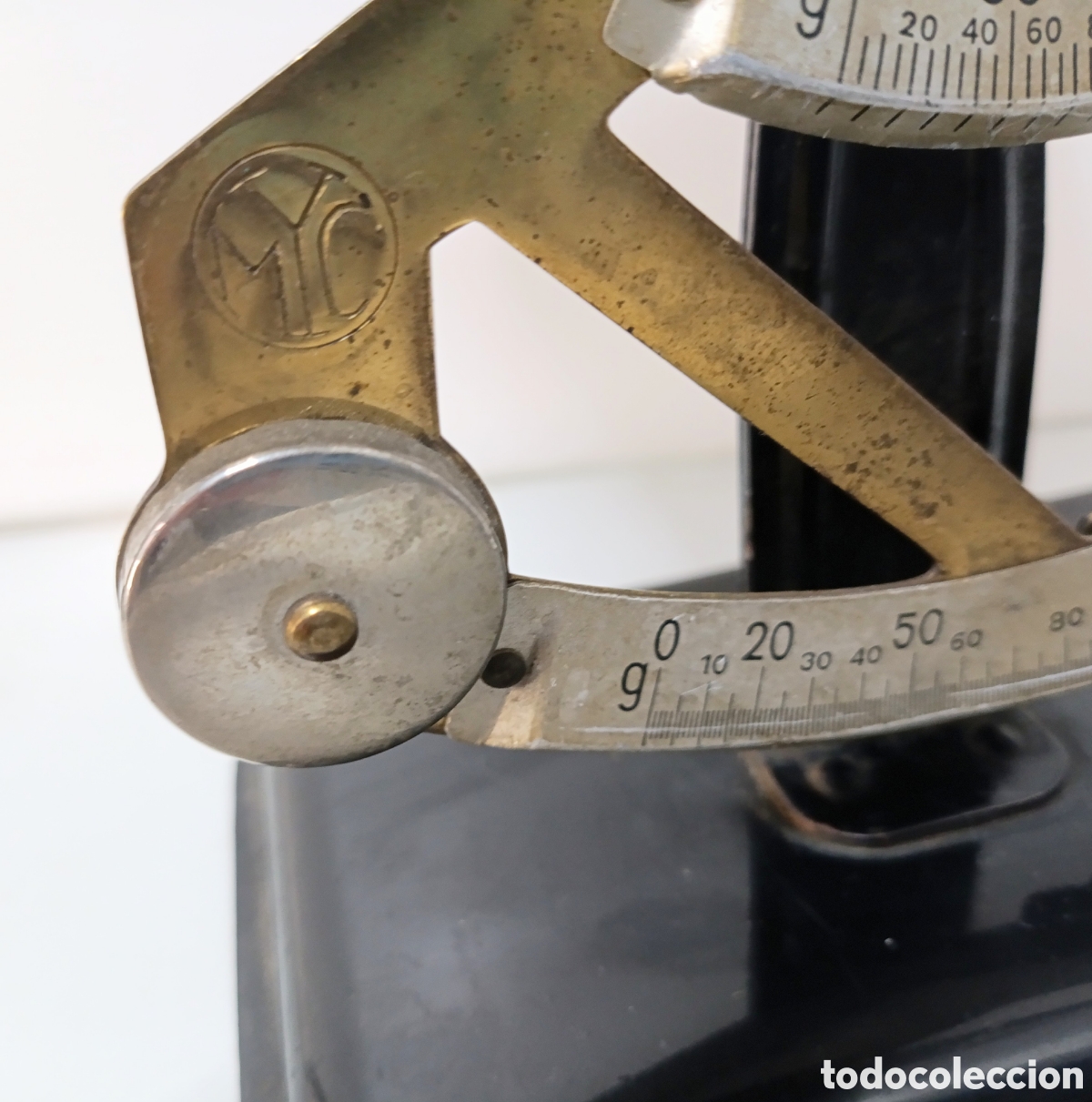 Antig&uuml;edades: Antigua bascula de precisi&oacute;n MYC - Foto 3