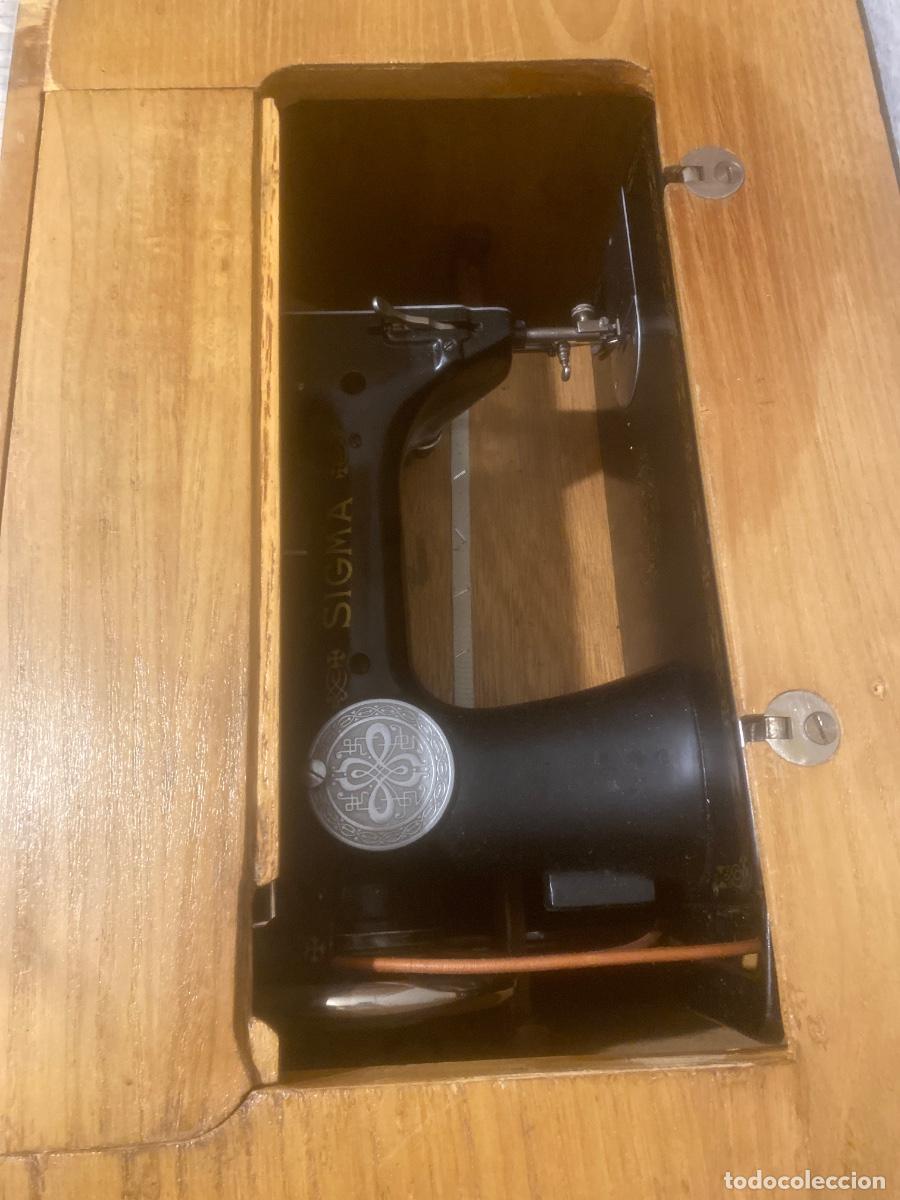 Antig&uuml;edades: M&aacute;quina de coser SIGMA - Foto 2