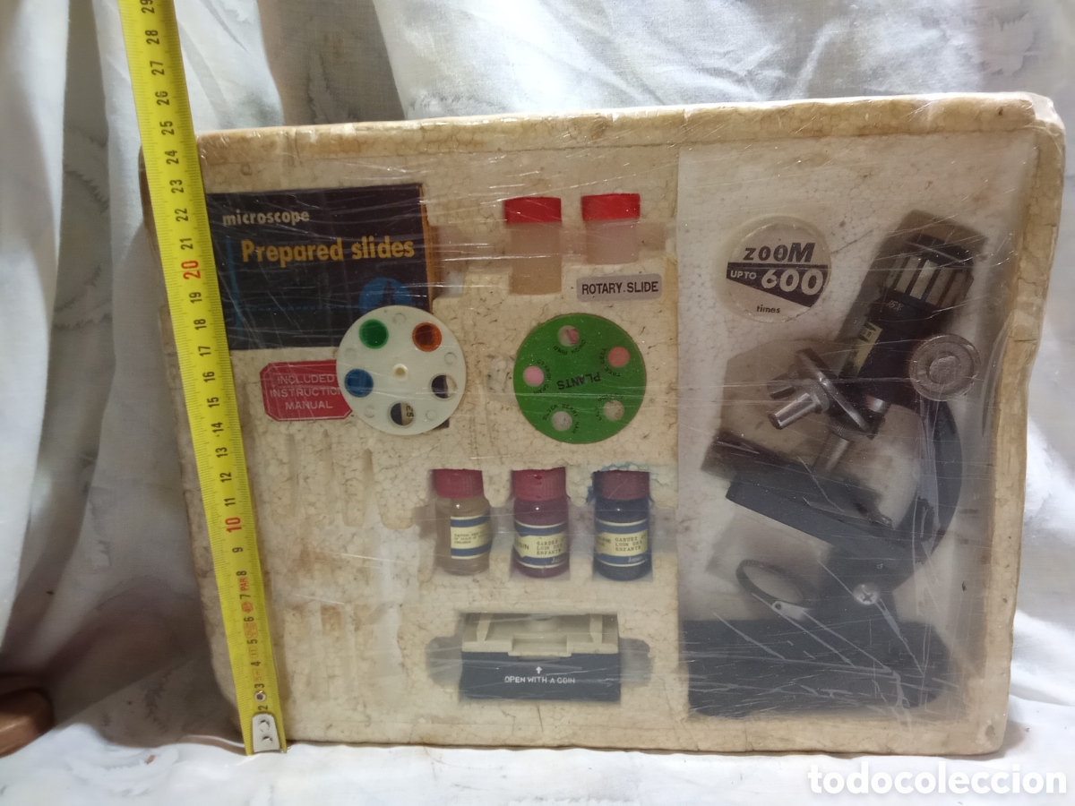 Antig&uuml;edades: MICROSCOPIO ZOOM UPTO 600 - Foto 4