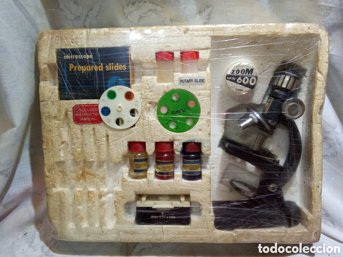 Antig&uuml;edades: MICROSCOPIO ZOOM UPTO 600 - Foto 1