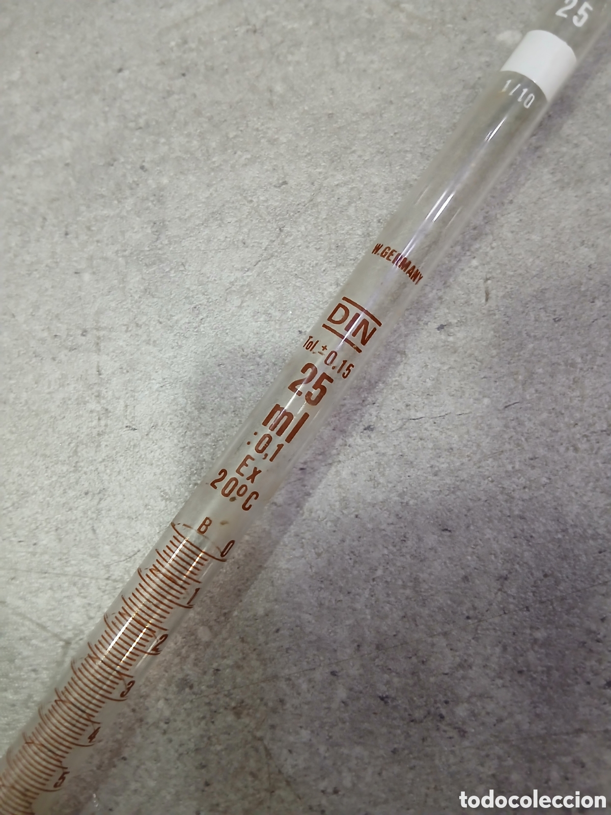 Antig&uuml;edades: Lote de 3 piezas de cristal Pyrex de laboratorio. (L99) - Foto 5