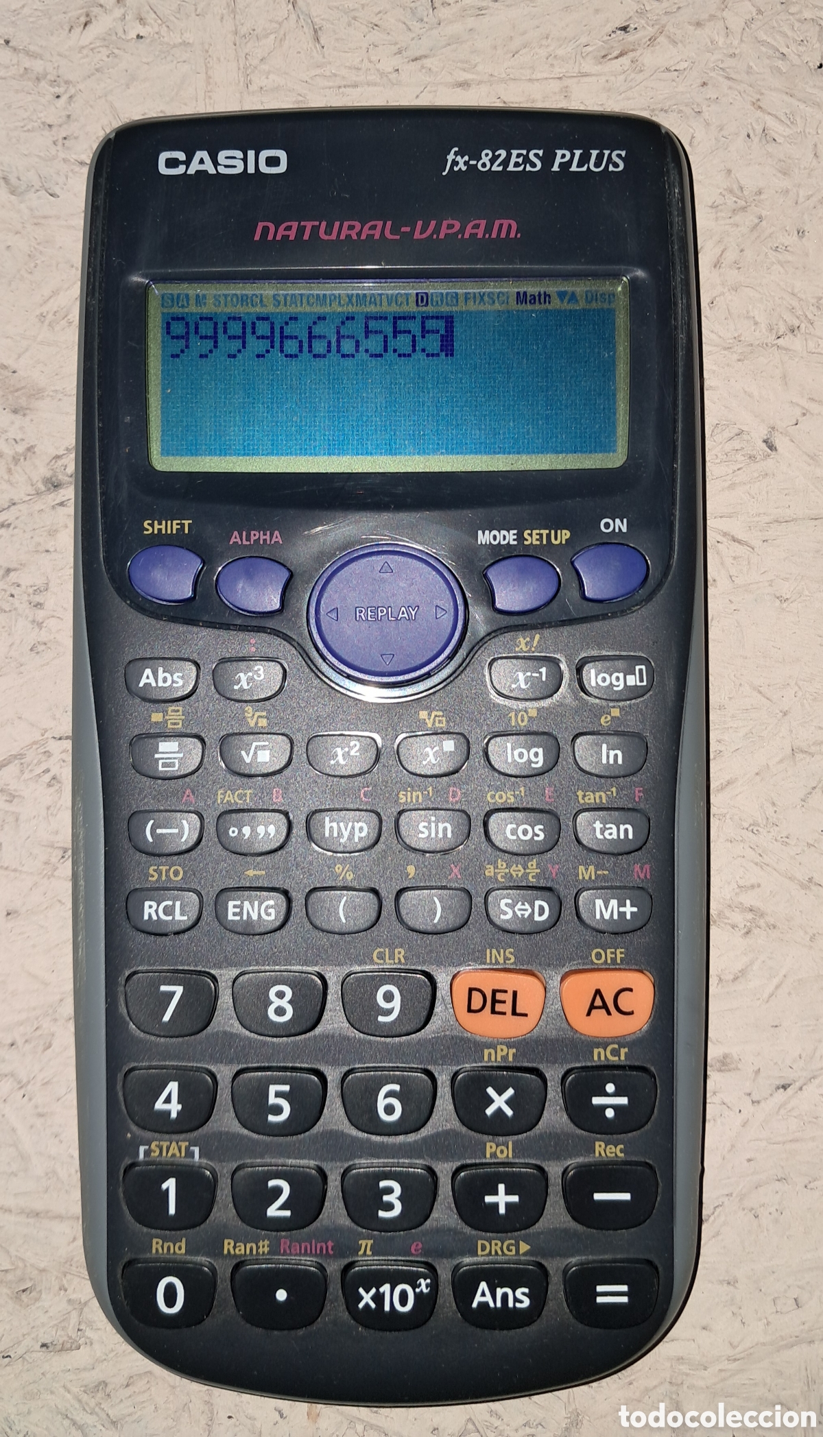 Antig&uuml;edades: CALCULADORA CIENT&Iacute;FICA CASIO FX-82ES PLUS 252 FUNCIONES - Foto 1