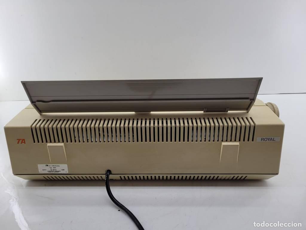 Antig&uuml;edades: M&Aacute;QUINA DE ESCRIBIR ELECTR&Oacute;NICA OLIVETTI - Foto 7