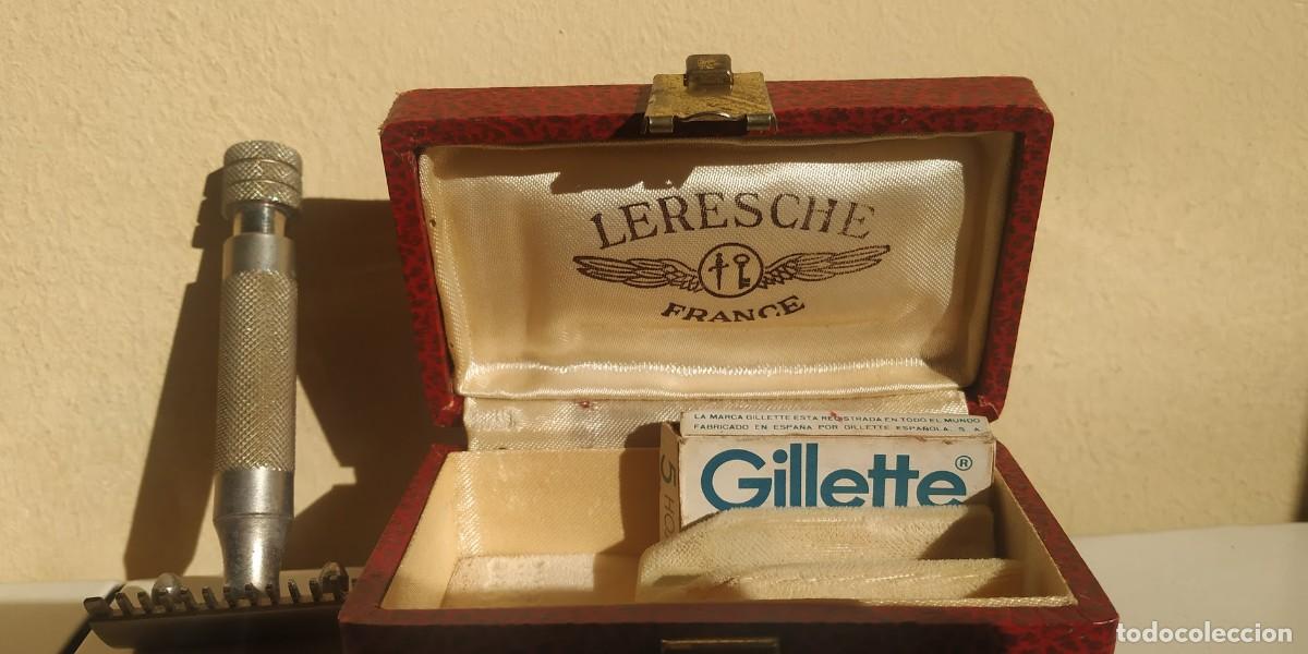 Antig&uuml;edades: Gillete maquina de afeitar a cuchilla - Foto 4