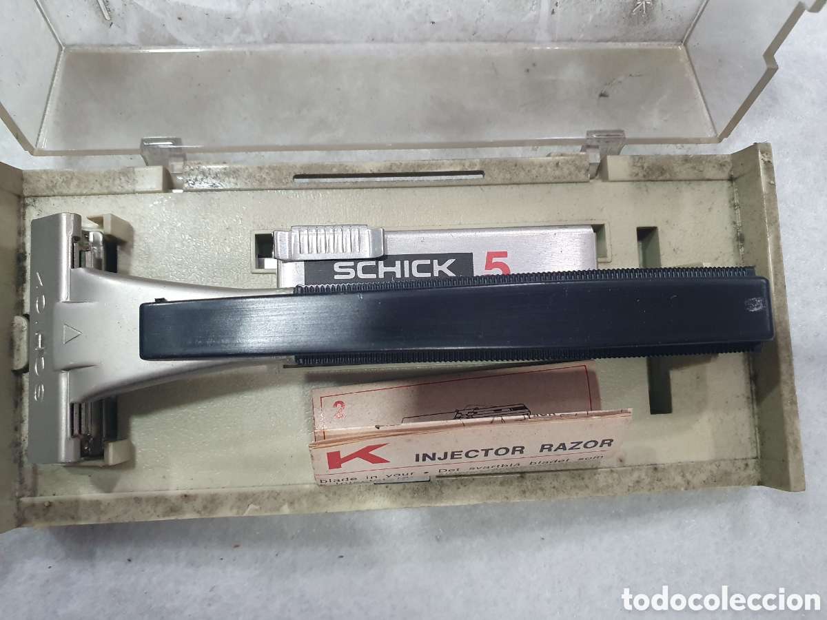 Antig&uuml;edades: Cuchilla de afeitar Schick. (L122) - Foto 3
