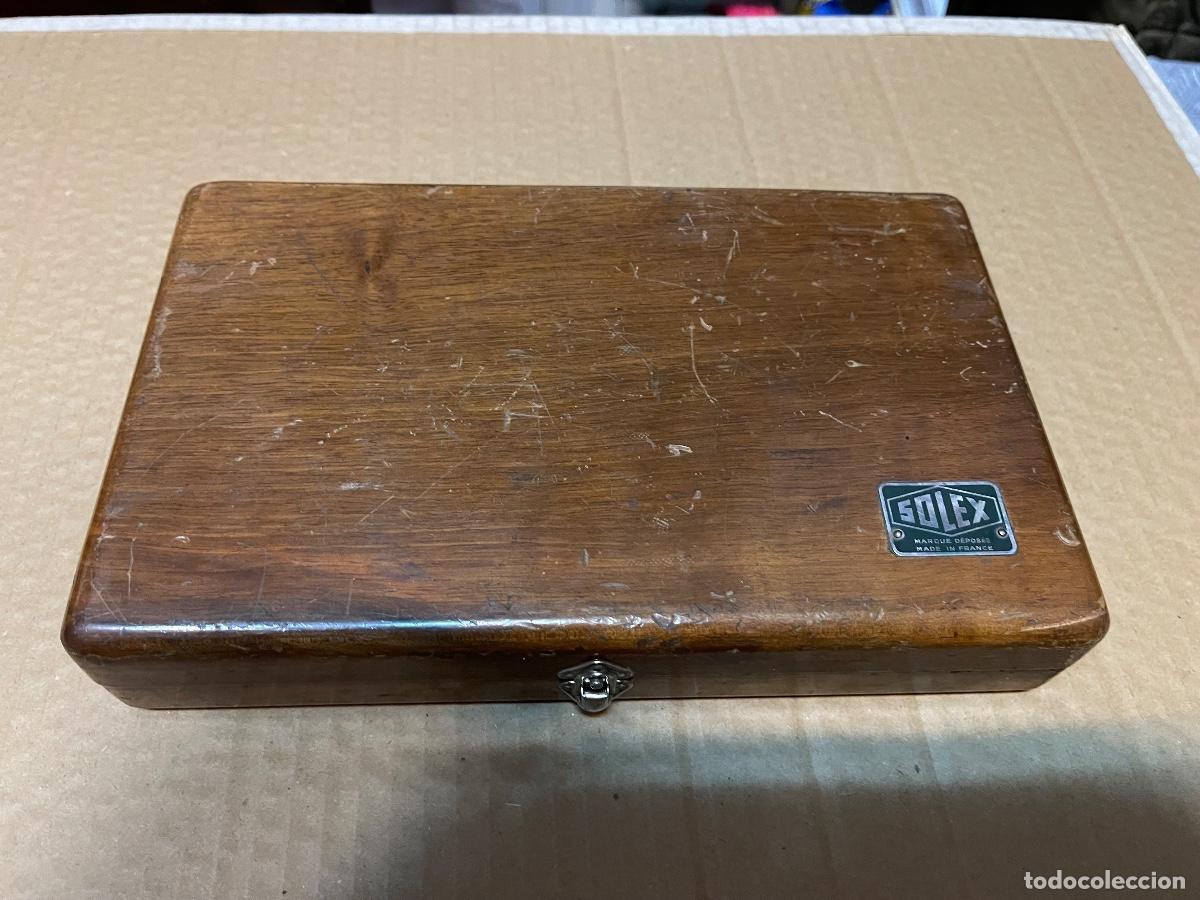 Antig&uuml;edades: Microm&egrave;tre micr&oacute;metro Solex para interior Francia - Foto 6