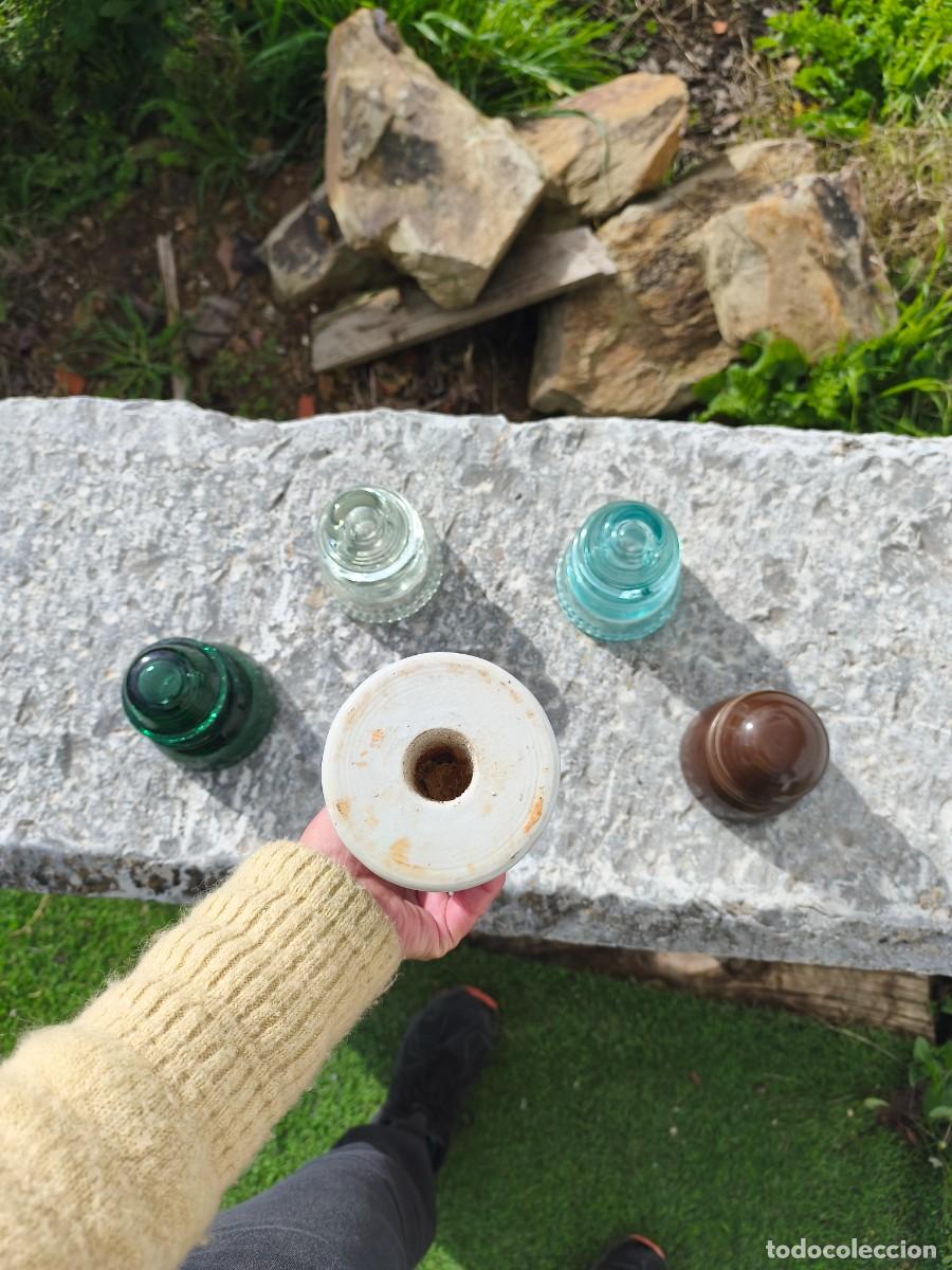 Antig&uuml;edades: 5 j&iacute;caras. 3 en cristal, 2 cer&aacute;micas. - Foto 14