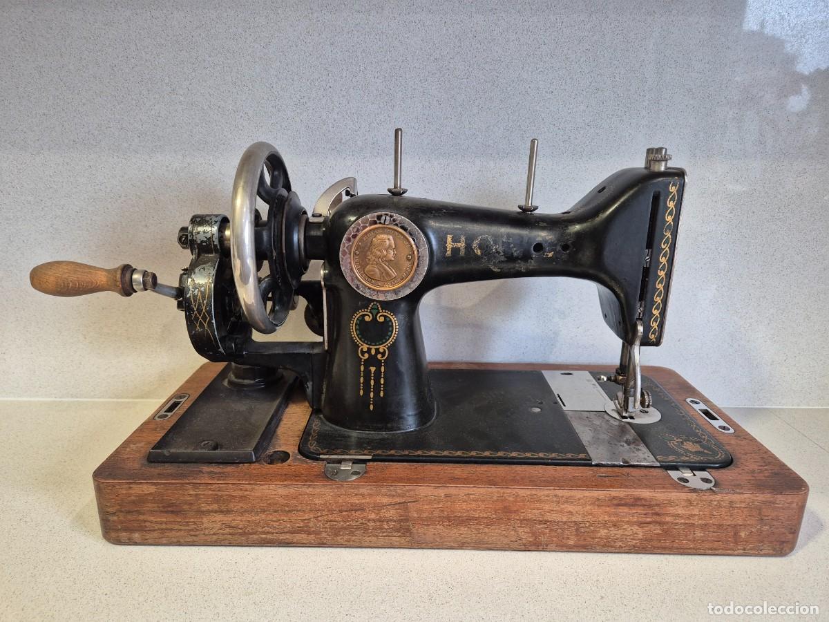 Antig&uuml;edades: Maquina de coser Howe - Foto 1