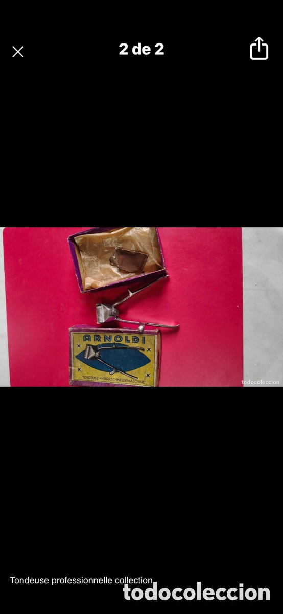 Antig&uuml;edades: Maquinilla de corte pelo - Foto 2