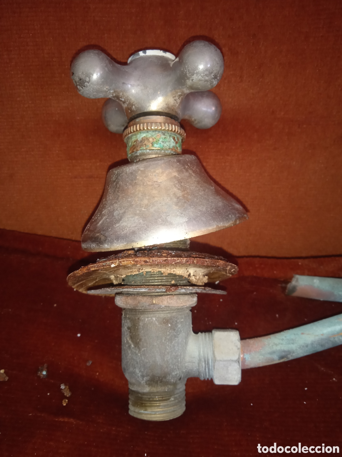 Antig&uuml;edades: Antiguas Manetas de Ba&ntilde;o - Foto 4