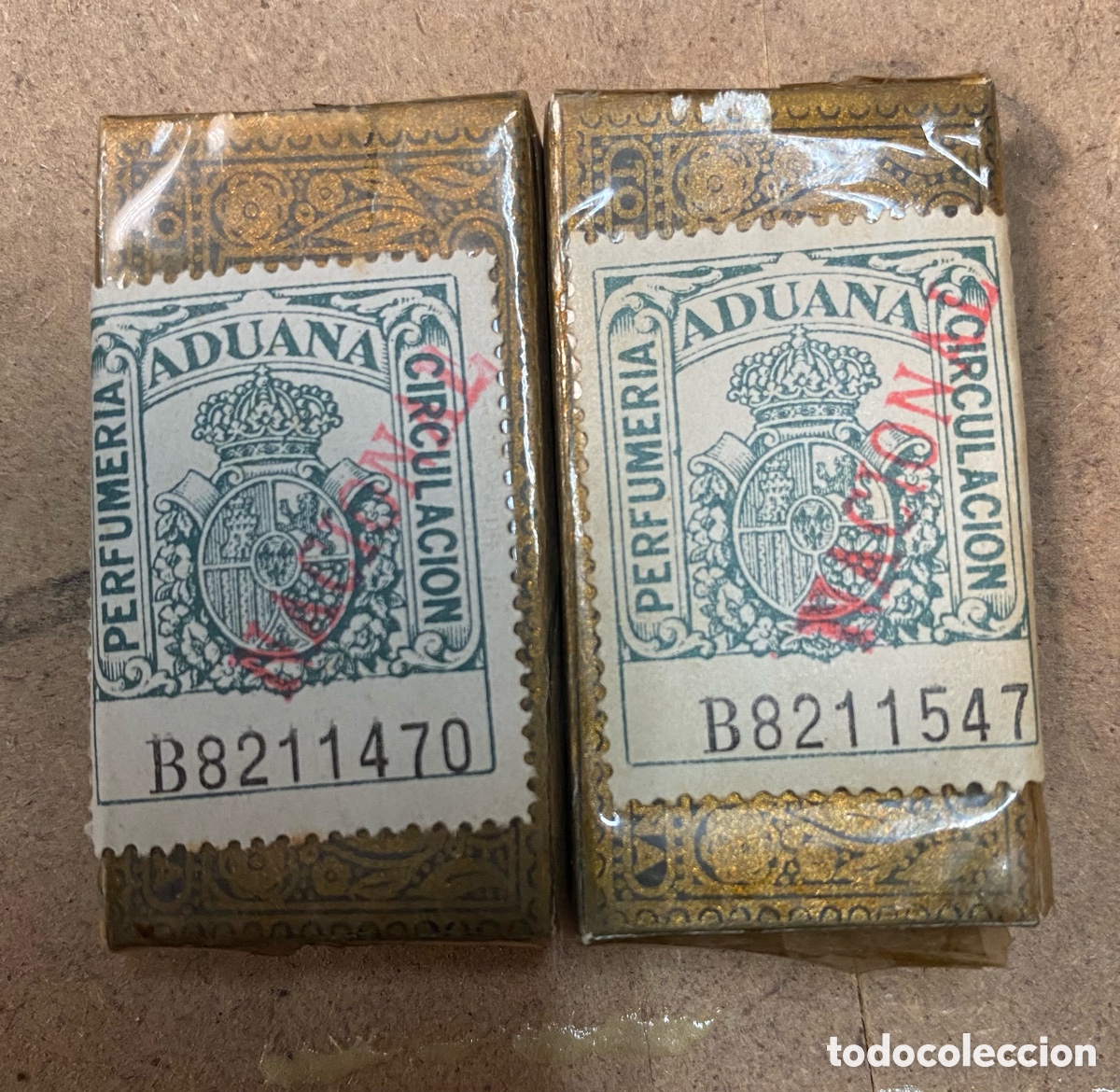 Antig&uuml;edades: 2 cajas hojas de afeitar Toledo - Foto 2