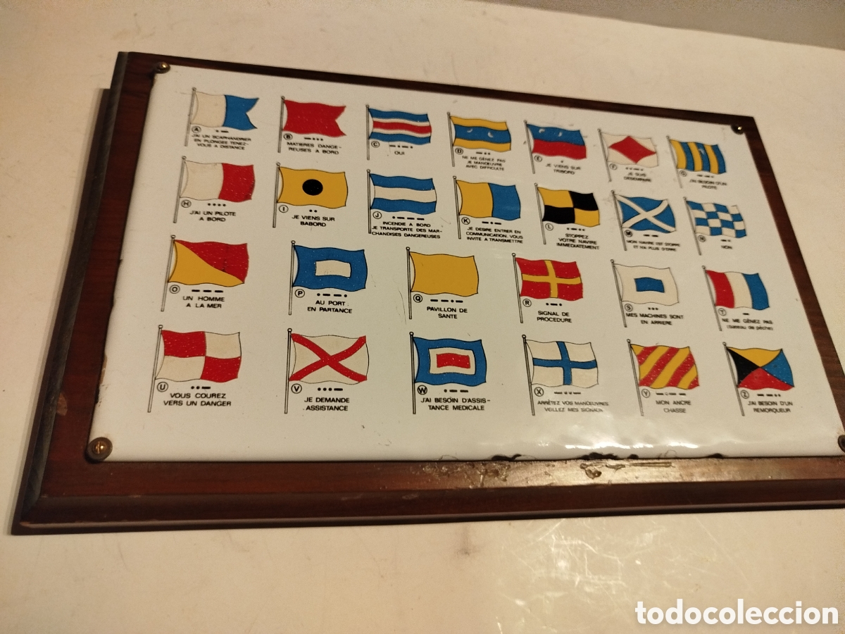 Antig&uuml;edades: Banderas de se&ntilde;ales......... - Foto 2