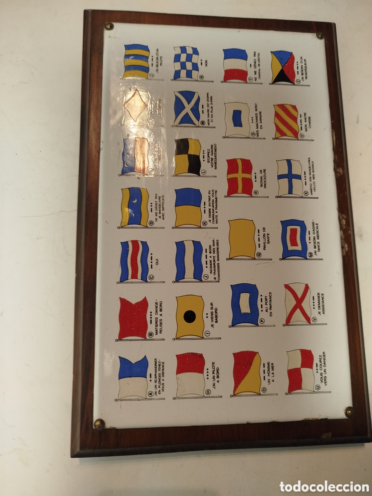 Antig&uuml;edades: Banderas de se&ntilde;ales......... - Foto 3