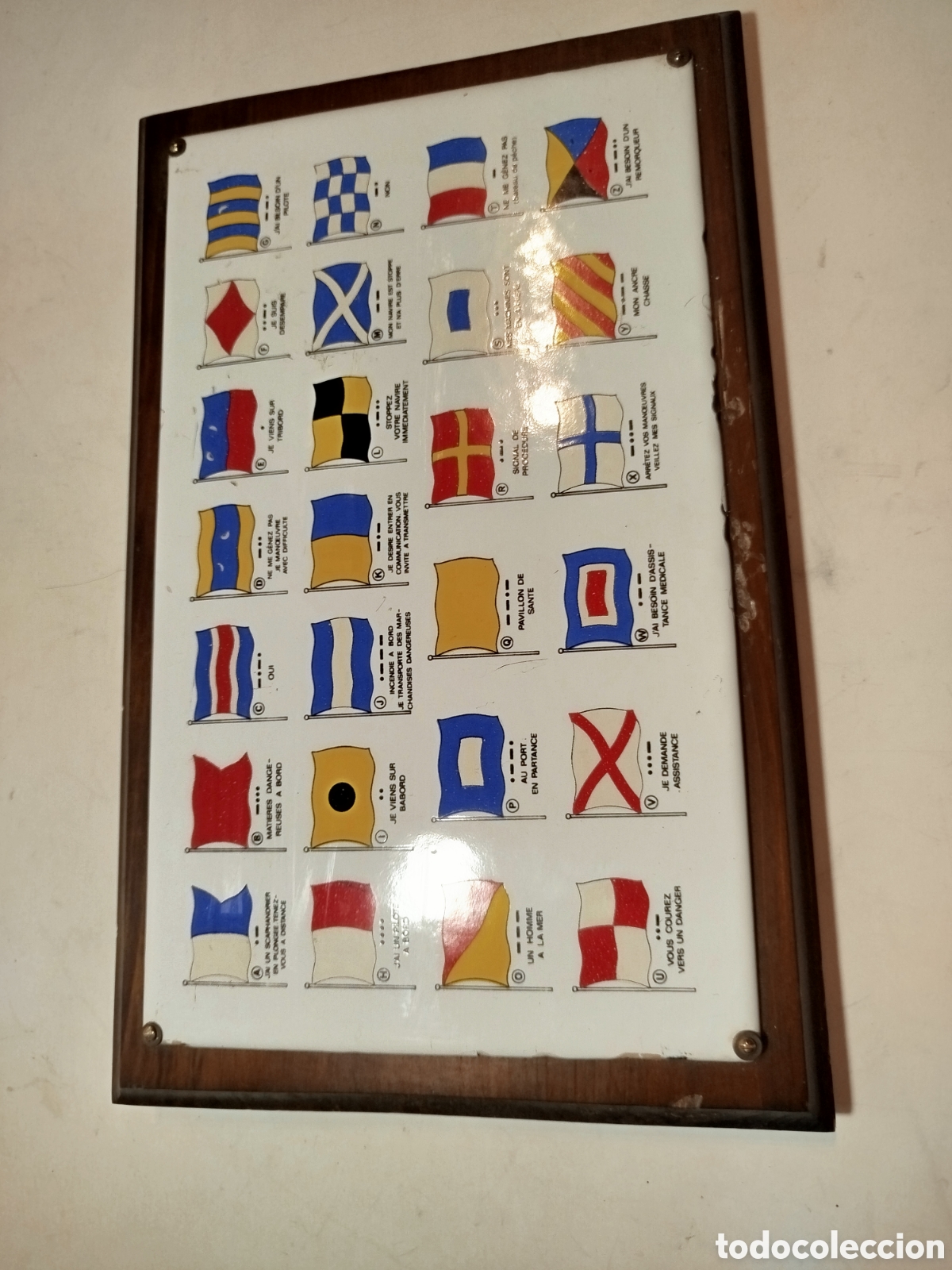Antig&uuml;edades: Banderas de se&ntilde;ales......... - Foto 4