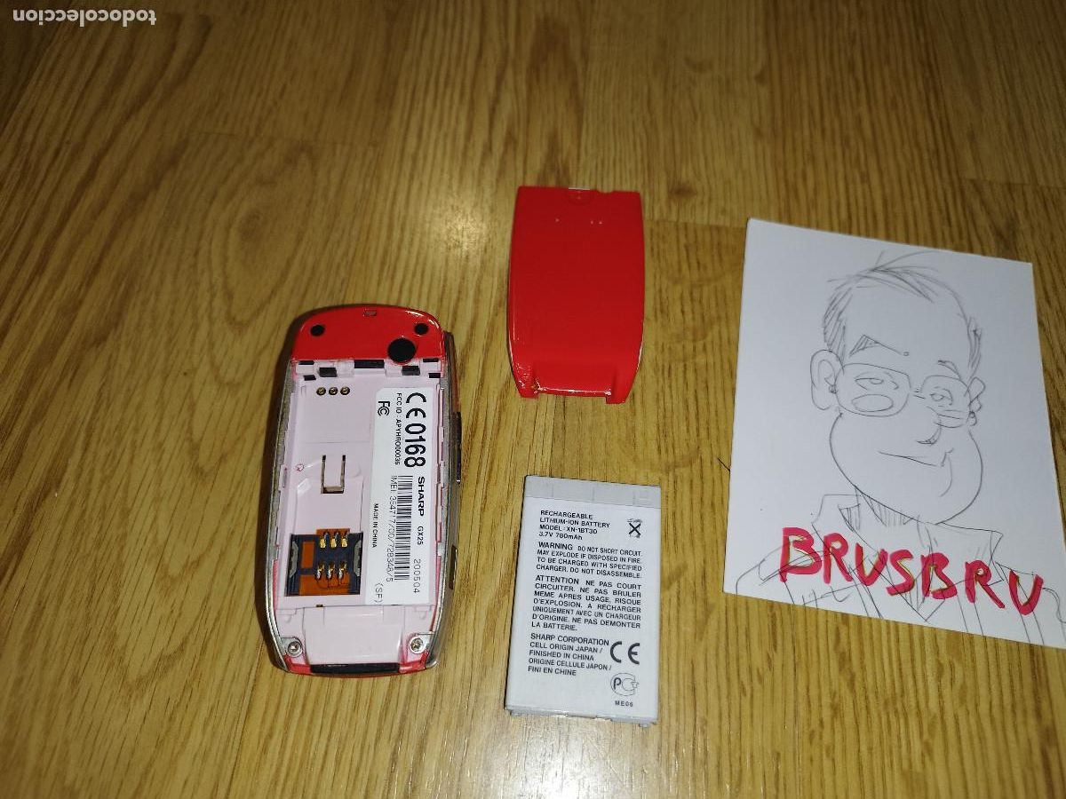 Tel&eacute;fonos: TELEFONO SHARP GX25, FERRARI, DESCONOZCO SI FUNCIONA - Foto 2