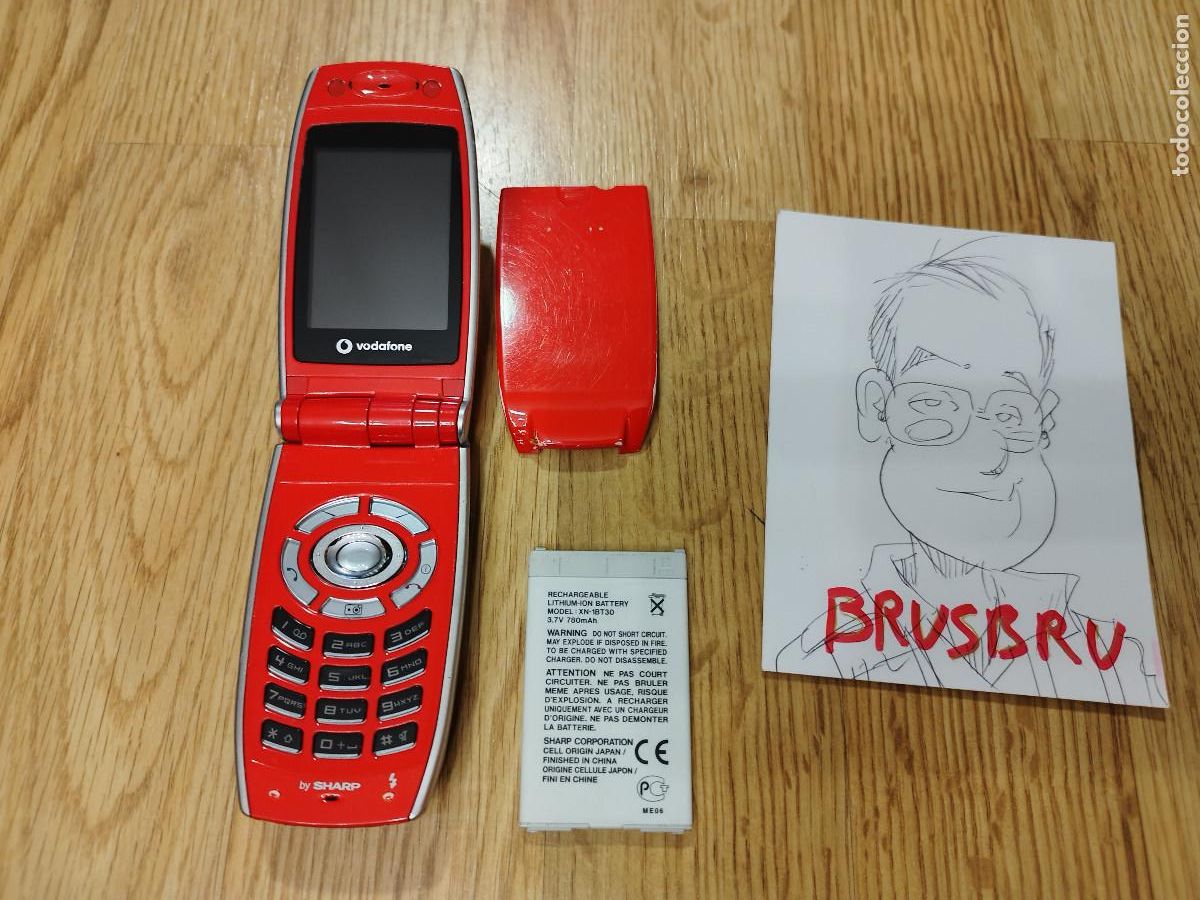 Tel&eacute;fonos: TELEFONO SHARP GX25, FERRARI, DESCONOZCO SI FUNCIONA - Foto 3