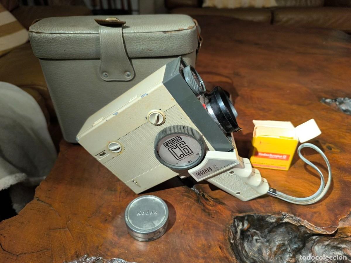 Antig&uuml;edades: CAMARA DE CINE EUMIG C6 MADE IN AUSTRIA S8, FUNCIONA - Foto 1